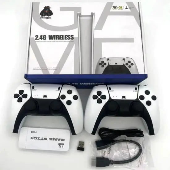 Game Stick PRO 4K 64 Go HDMI + 2 Manettes Sans Fil/20000 jeux intégrés SOUQQY Game Stick PRO 4K 64 Go HDMI + 2 Manettes Sans Fil/20000 jeux intégrés SOUQQY